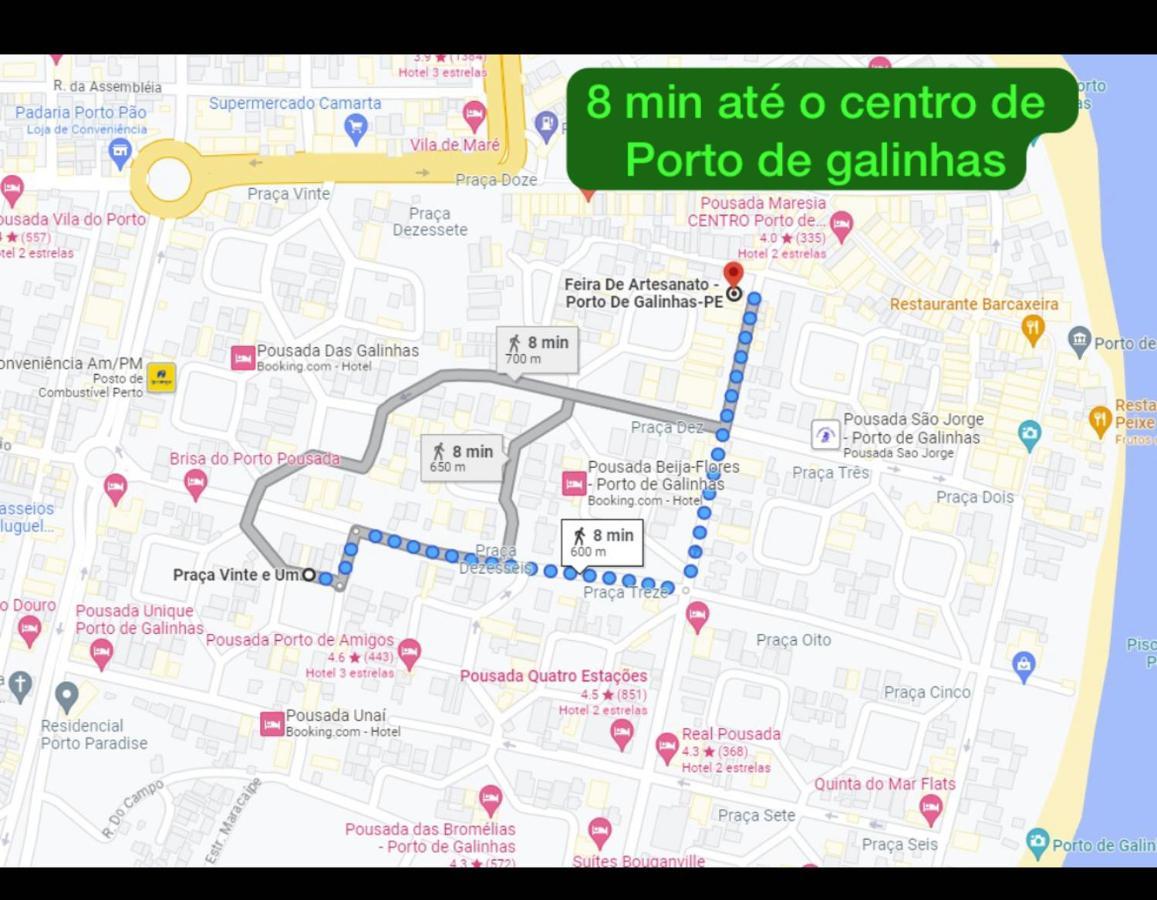 Apartamento Em Pôrto das Galinhas Esterno foto